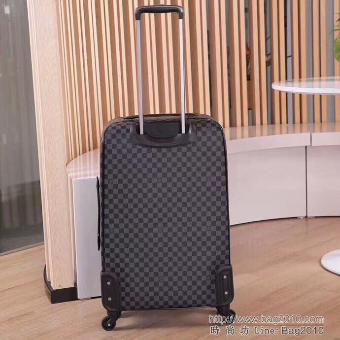 路易威登LV 20寸登機箱 超耐磨損萬向輪 加厚全鋁合金 經典百搭款拉箱  xbt1093